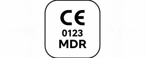 CE MDR 0123 badge